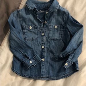 Gap denim shirt